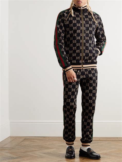 black gucci tracksuit|vintage gucci tracksuit.